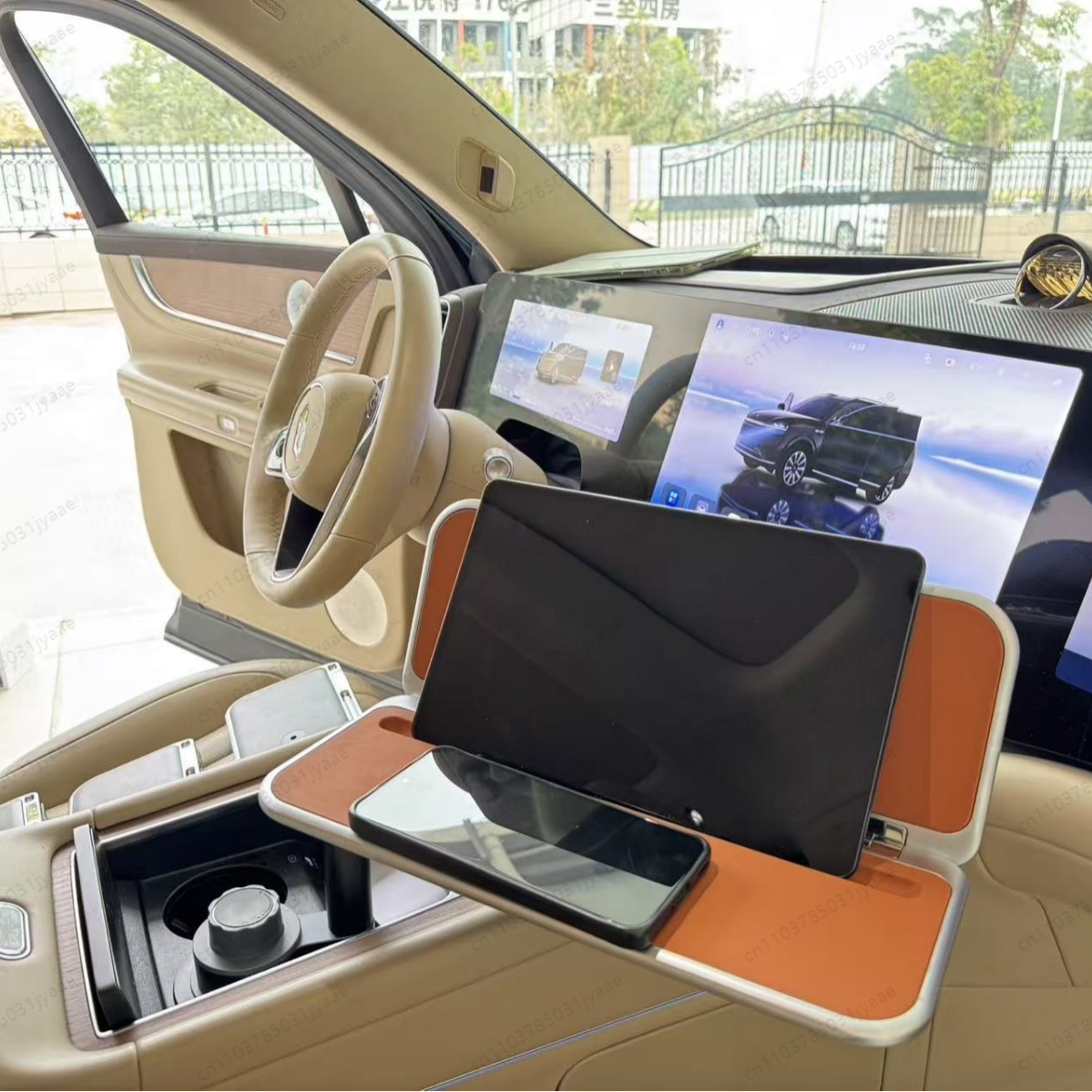 Desk Setup Laptop - New Car Foldable Tray Table, Portable