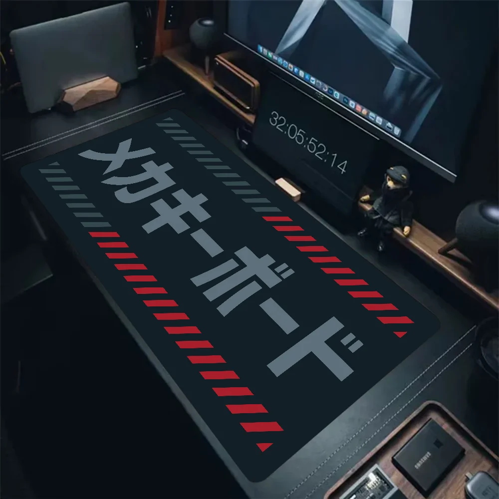 Desk Setup Accessories Aesthetic - Japanese メカキ-ボ-ド Mechanical Keyboard office deskpad