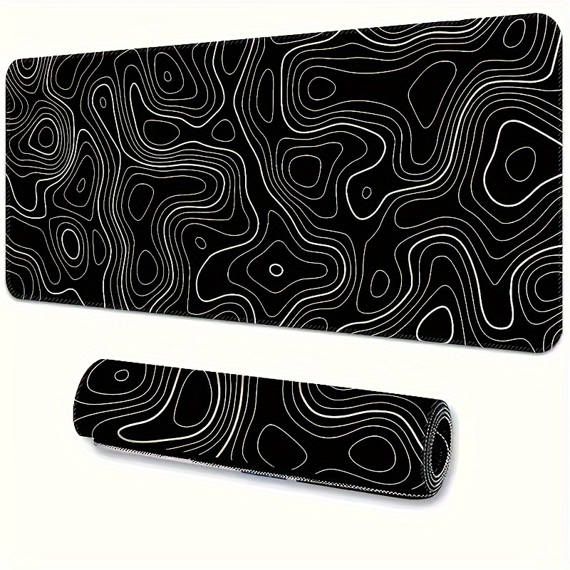 Desk Setup Accessories Aesthetic - Large Gaming Mouse Pad with Stitched