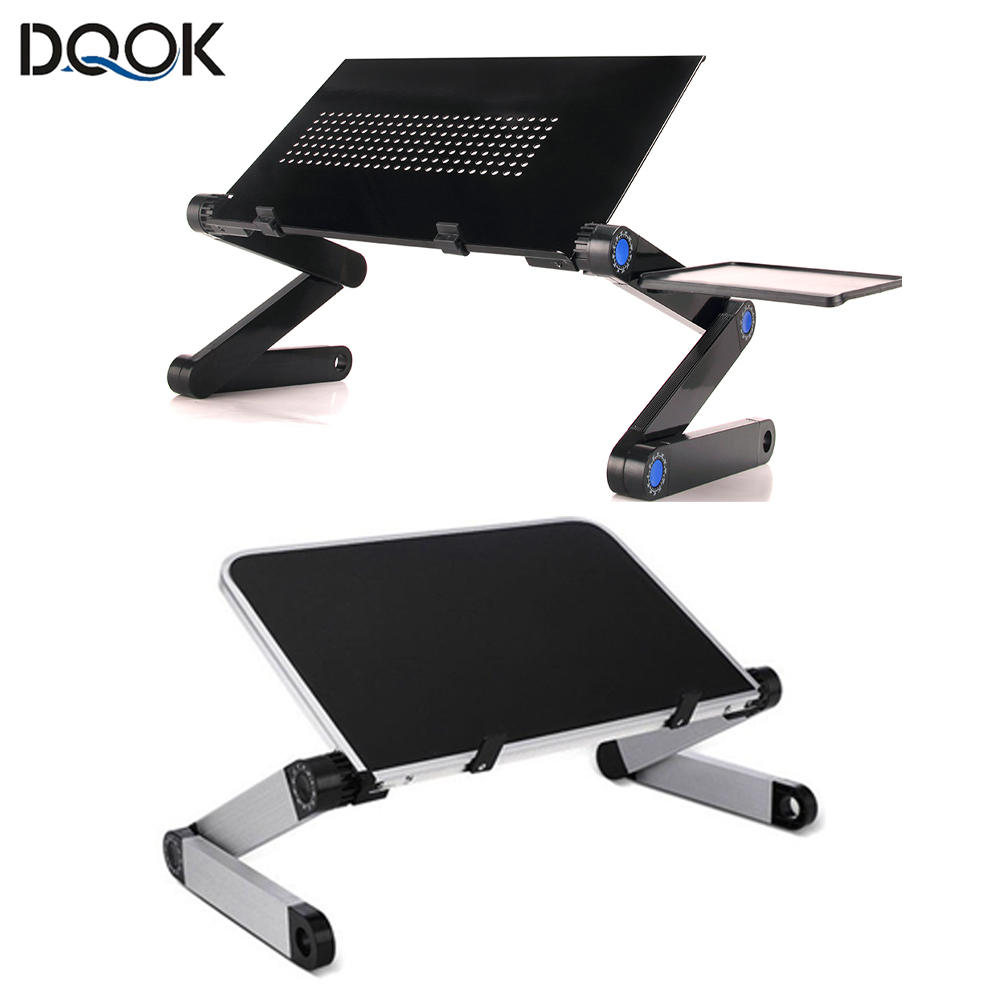 Desk Setup Laptop - Adjustable Laptop Desk Stand Portable Aluminum
