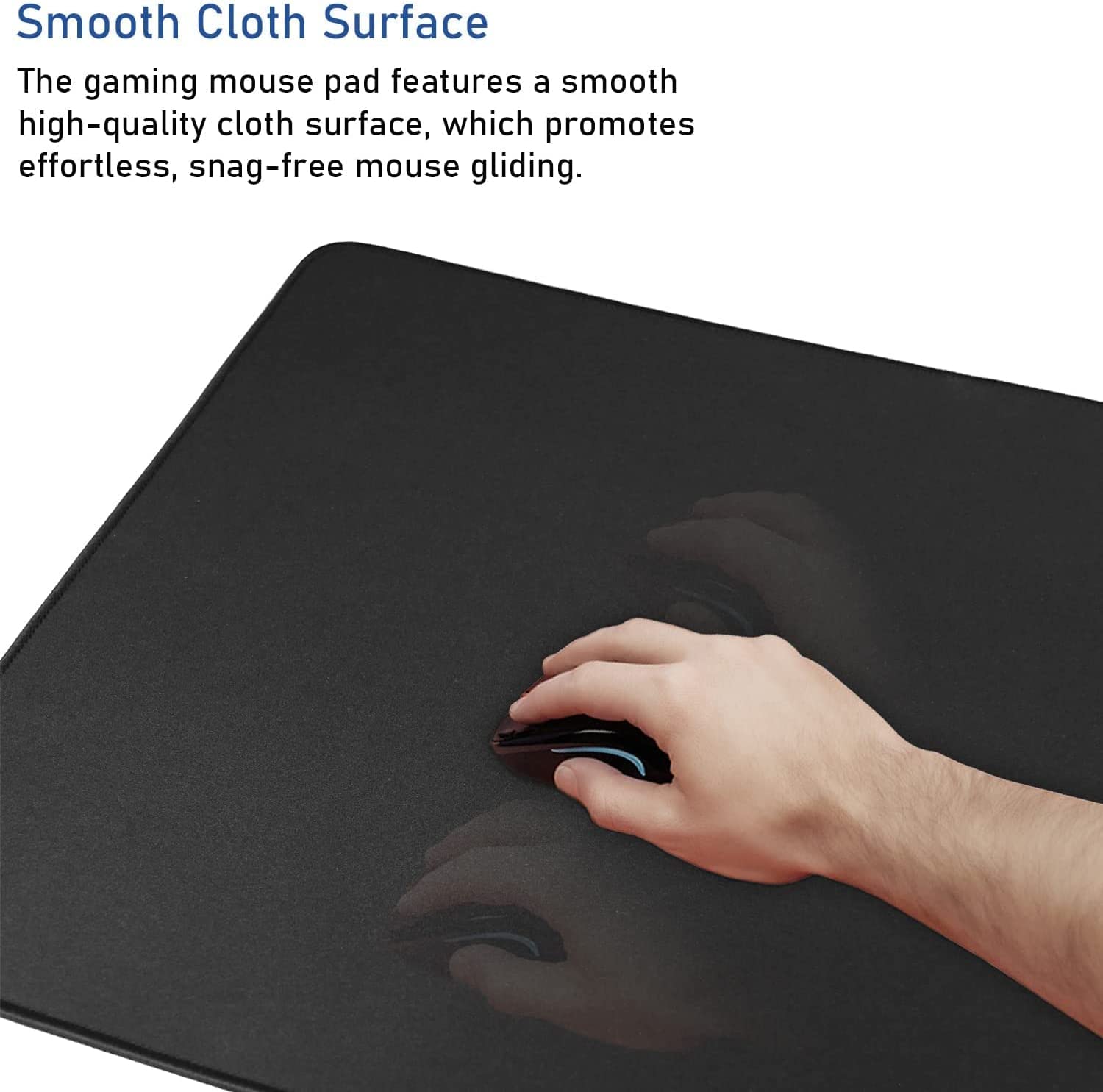 XXL Mouse Pad Black Mousepad G - Desk Setup Accessories Aesthetic 评论和价格