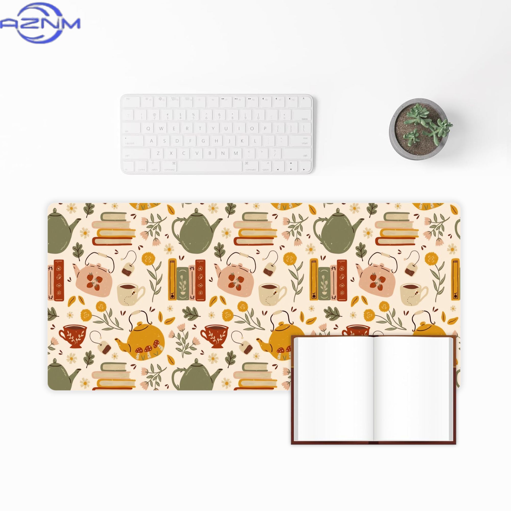A Large Desk Mat Featuring Flo - Your Desk Setup 评论和价格