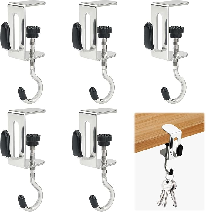 Purse Hook for Table,Anti-Scra - Desk Setup Shelves 评论和价格