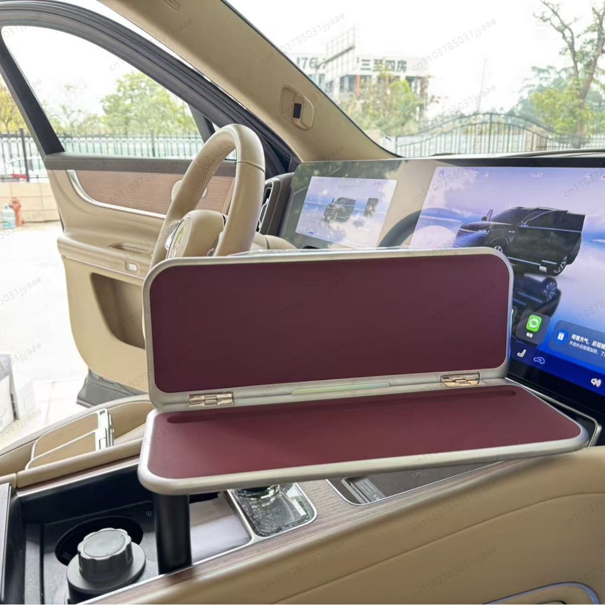 New Car Foldable Tray Table, P - Desk Setup Laptop 评论和价格