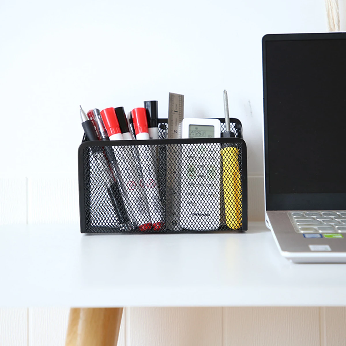 Metal Mesh Pen Cup Sturdy Magn - Pen Cup Magnetic 评论和价格