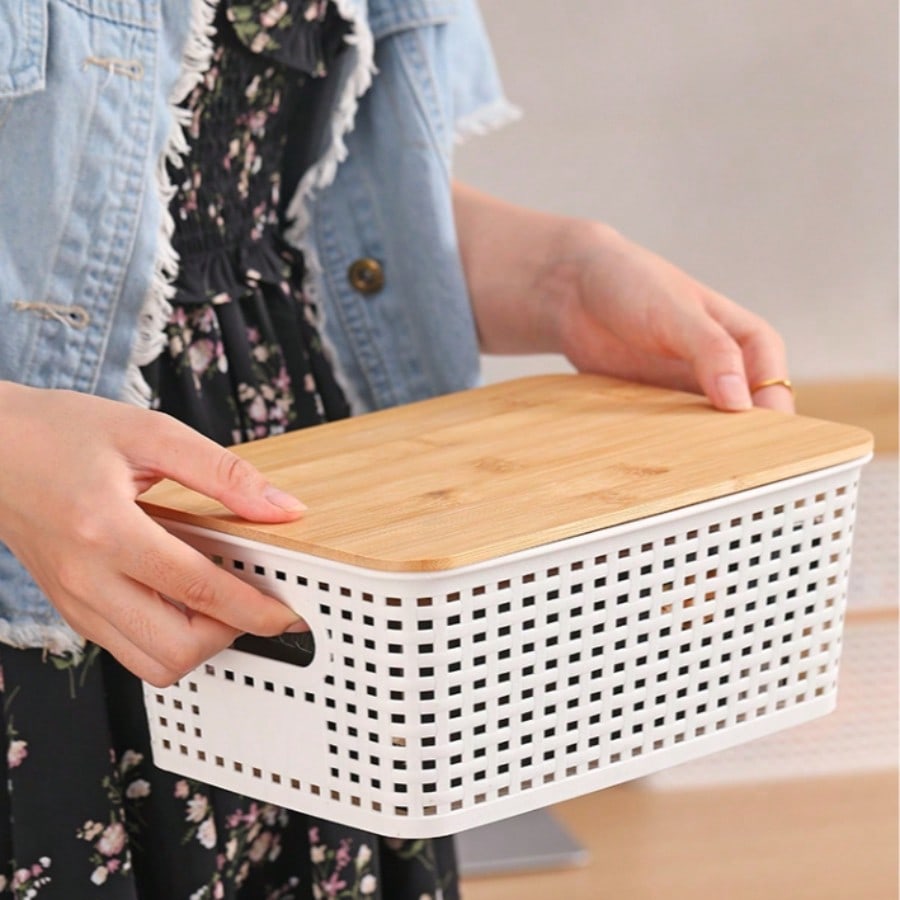 6 Pack Stackable Storage Bins  - Drawer Organizer Bamboo 评论和价格