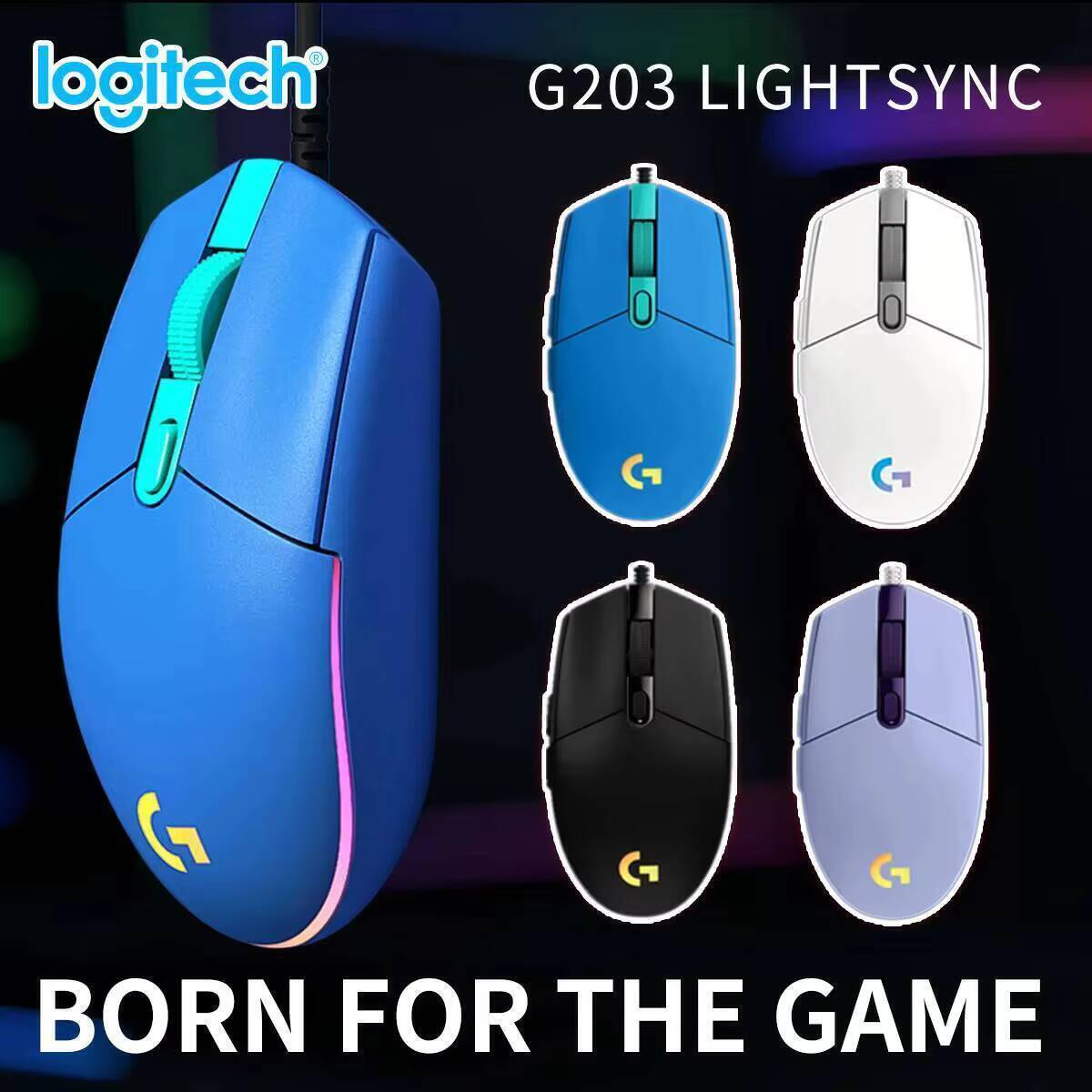 Logitech G203 Prodigy RGB Gami - Logitech Mouse G203 评论和价格