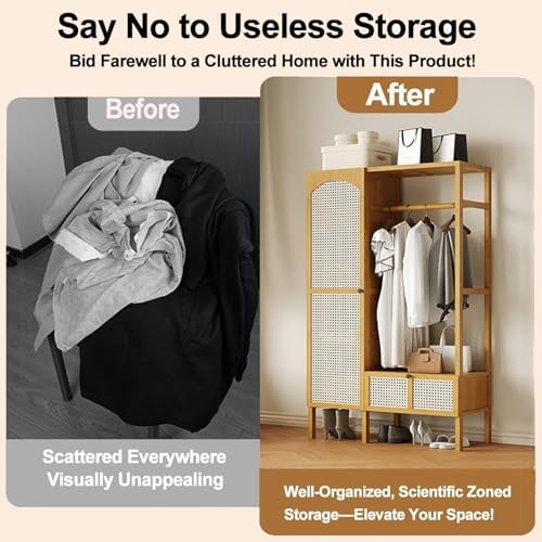 Minimalist Bamboo Free Standin - Drawer Organizer Bamboo 评论和价格