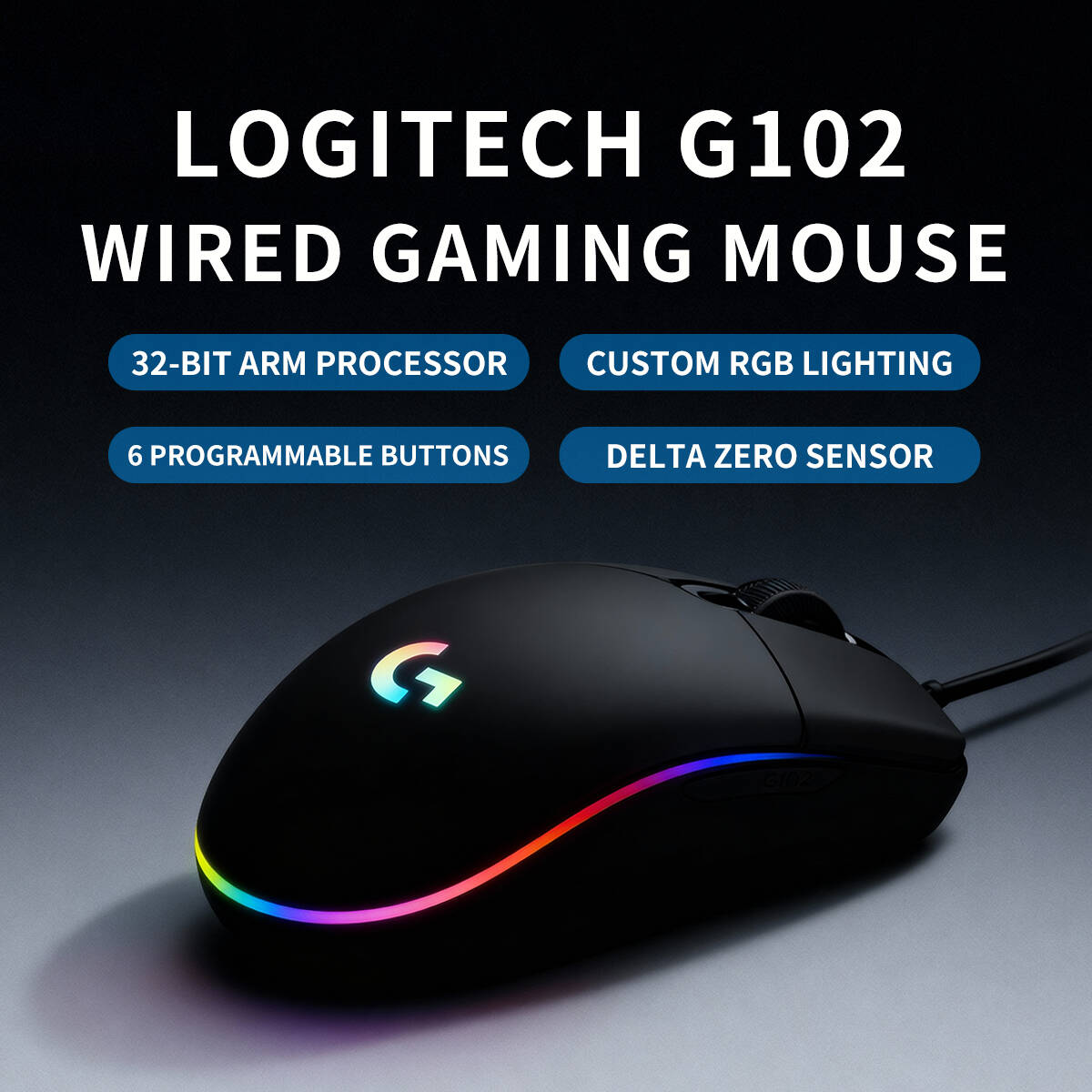 G102 Logitech G203 Gaming Mous - Logitech Mouse G203 评论和价格