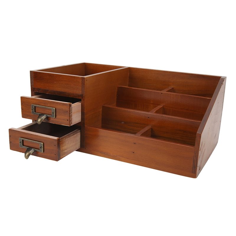 CHCH Wooden Storage Cabinet Re - Drawer Organizer Bamboo 评论和价格