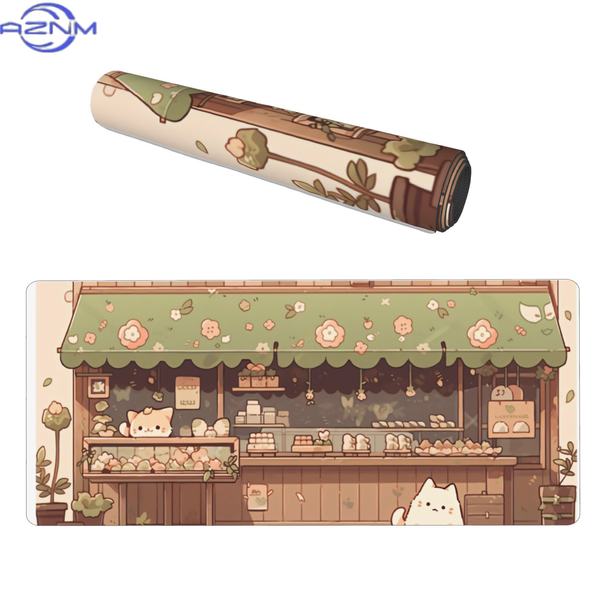 Cat Bakery Aesthetic Green Sho - Your Desk Setup 评论和价格