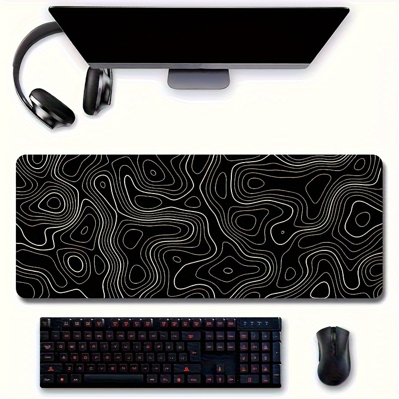 Large Gaming Mouse Pad with St - Desk Setup Accessories Aesthetic 评论和价格