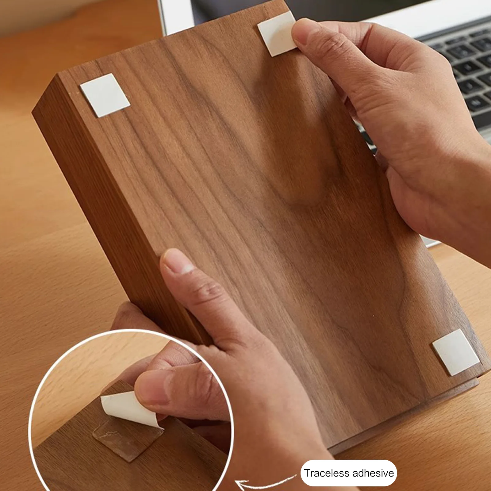 Storage Box Bamboo Under Desk  - Drawer Organizer Bamboo 评论和价格