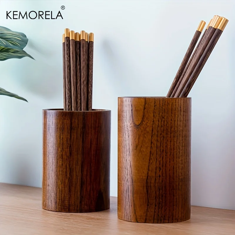 1PCS Wooden Chopsticks Holder  - Drawer Organizer Bamboo 评论和价格