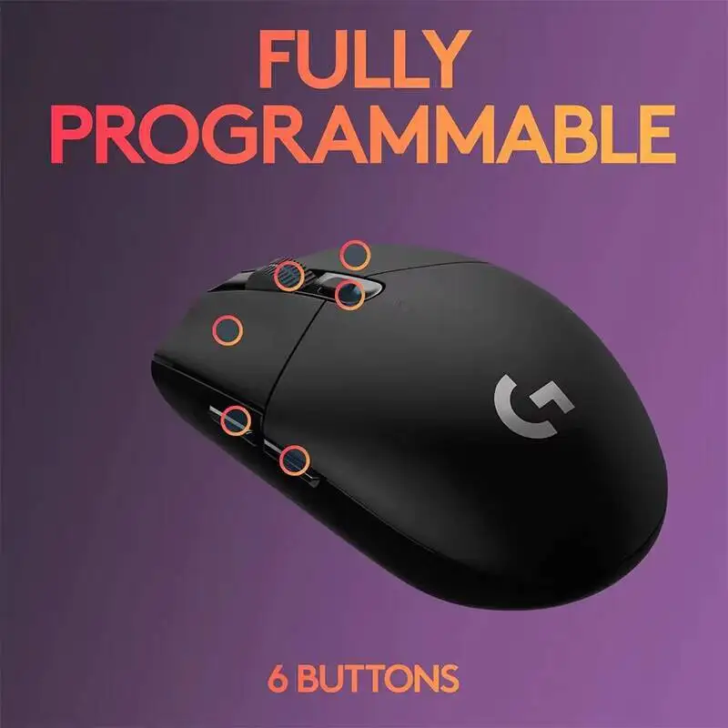Logitech G305 Wireless Mouse,  - Logitech Mouse G203 评论和价格