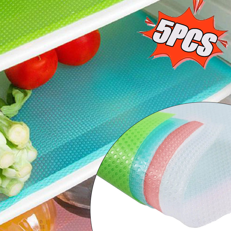5/3/1PCS Refrigerator Mats Ref - Desk Setup Shelves 评论和价格