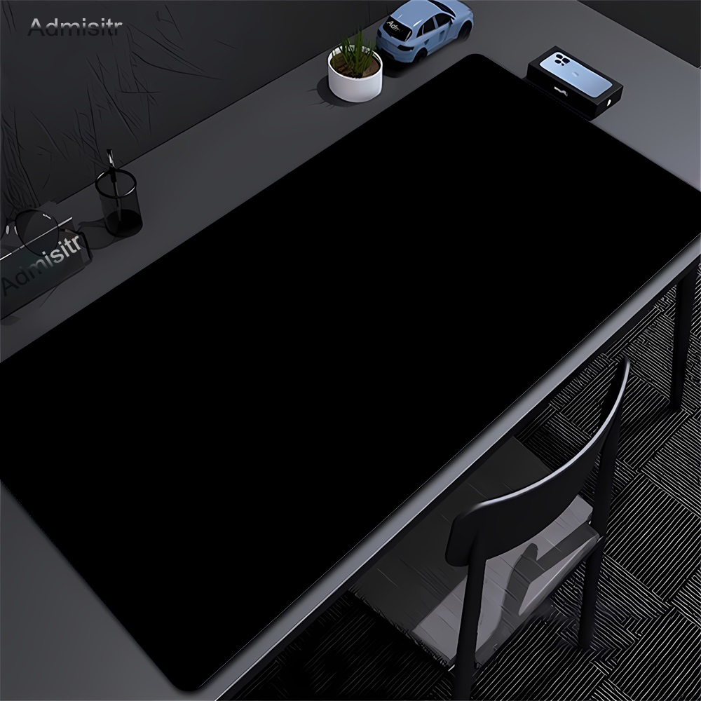 Large Black Mouse Pad Solid Co - Desk Setup Accessories Aesthetic 评论和价格